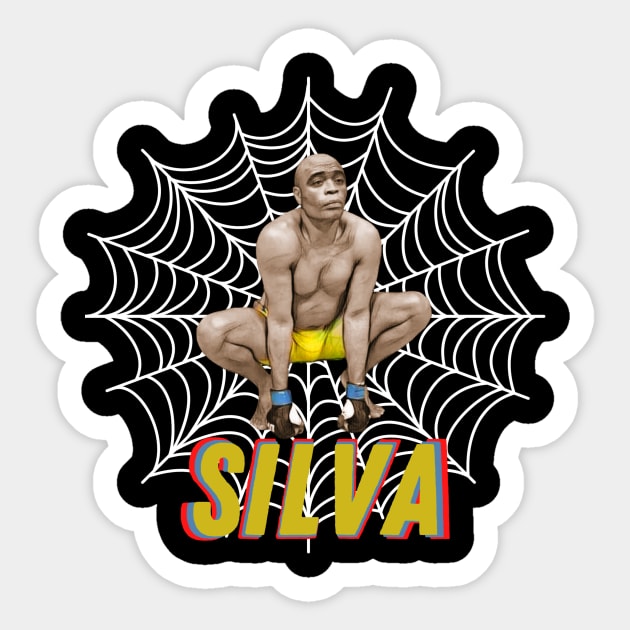 Silva The Spider Sticker by FightIsRight